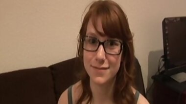 Vintage Femdom Teen Smacks old Man Balls POV