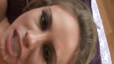 Classic Beauty Facialized by Dirty Oldman