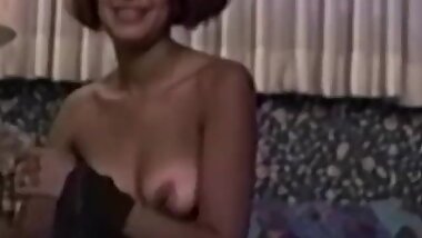 Real Vintage Amateur Pussy Slammed before Facial