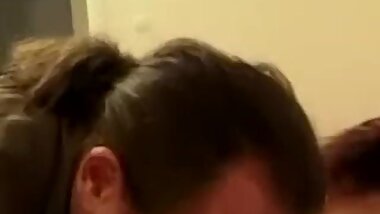 Retro Amateur Asseaten before Jerking