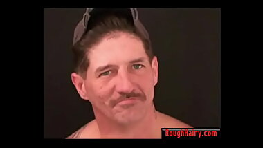 Rugged Redneck Dilf and a dildo- RoughHairy.com