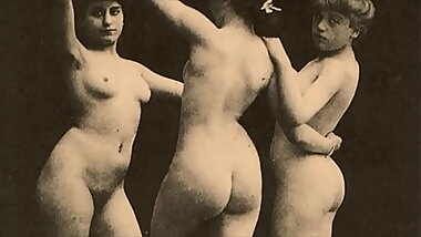 Vintage Lesbian Threesome Catfight