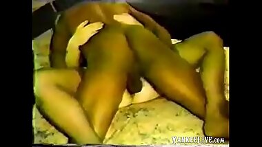 Hubby filming wife huge orgasm in vintage interracial