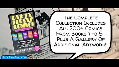 DIRTY LITTLE COMICS [book Series Trailer] Tijuana Bibles and Vintage Adult Comic Art - Jack Norton