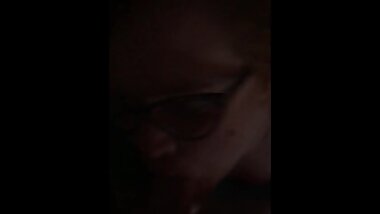 My Ex just Can’t Stay away from me or my Lips Sucking his Cock with my Glasses On!