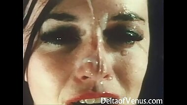 Vintage French POV Porn - Double Blowjob &amp_ Fuck