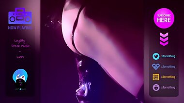 Intense Anal Horse Dildo Riding Vintage B-Roll with Mood Music and Moans