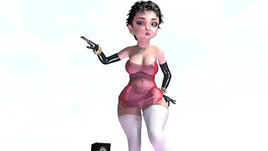 3D Betty Boop Dancing