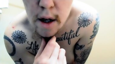 Vintage Style FTM Kinky Queer Erotic Dance and Solo Masturbation