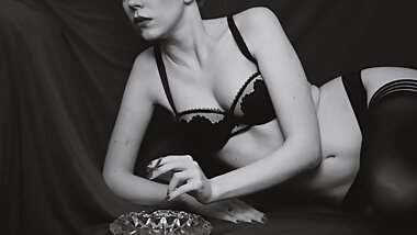 Teasing you while Smoking | Black&white Version